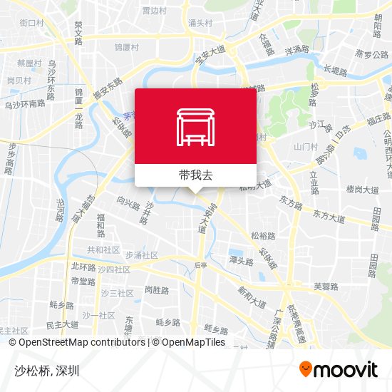 沙松桥地图