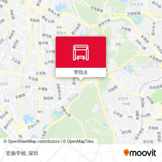 宏扬学校地图