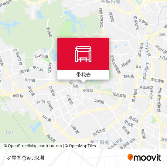 罗屋围总站地图
