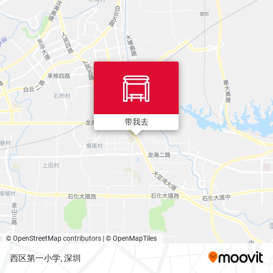 西区第一小学地图