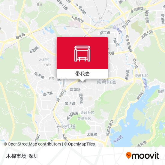 木棉市场地图