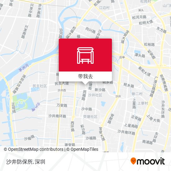 沙井防保所地图