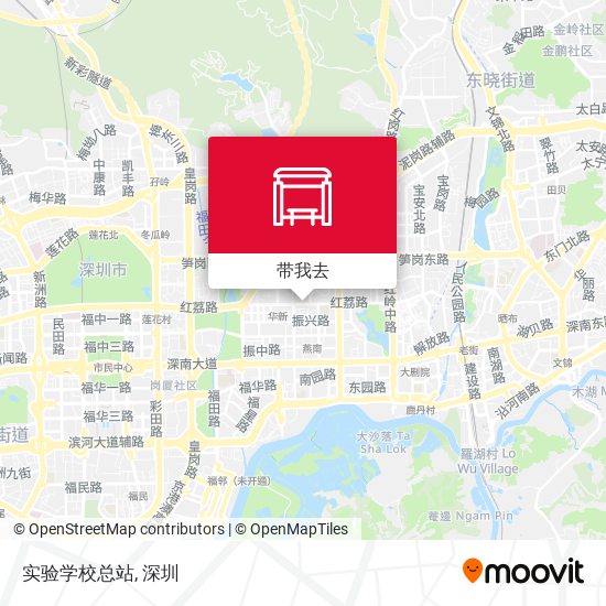 实验学校总站地图