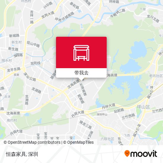 恒森家具地图