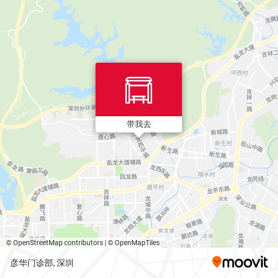 彦华门诊部地图