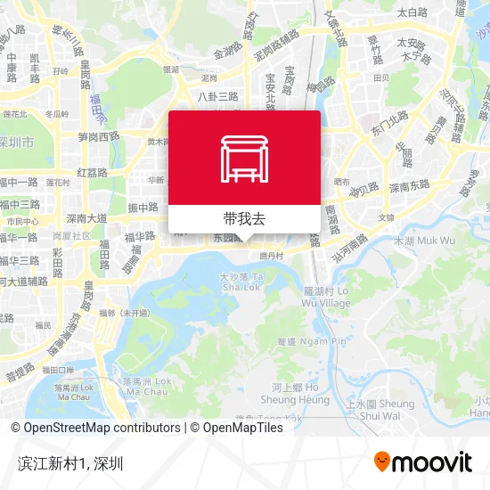 滨江新村1地图