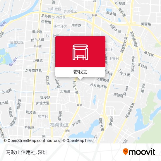 马鞍山信用社地图