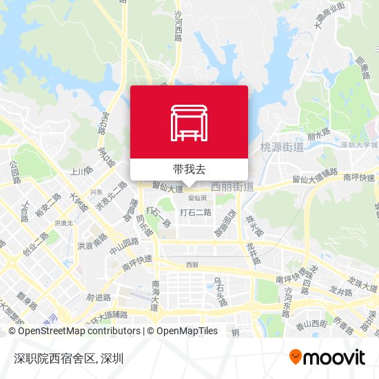 深职院西宿舍区地图