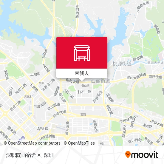 深职院西宿舍区地图