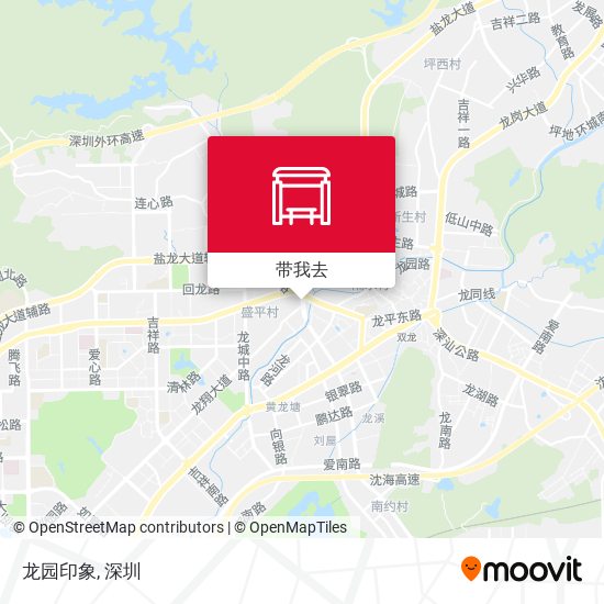 龙园印象地图