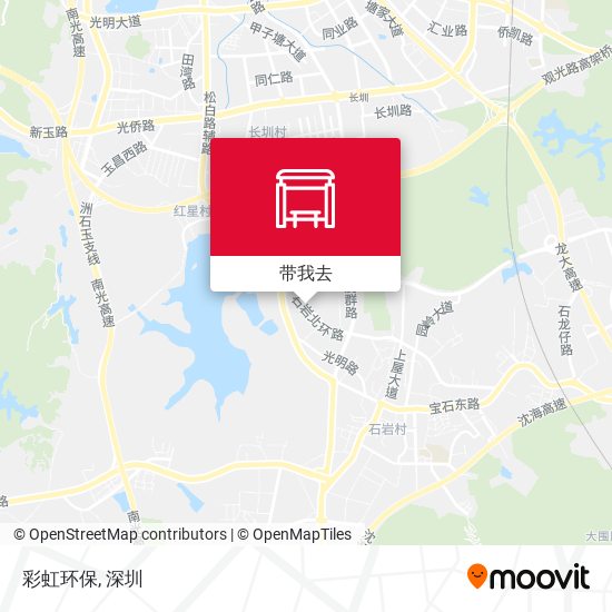 彩虹环保地图