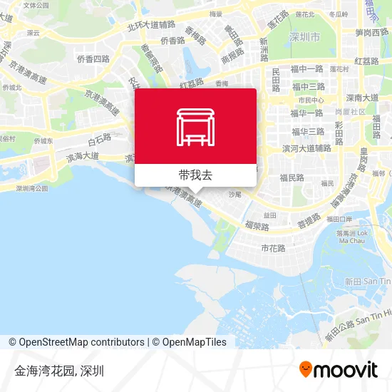 金海湾花园地图