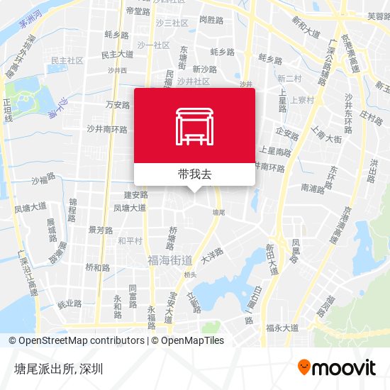塘尾派出所地图
