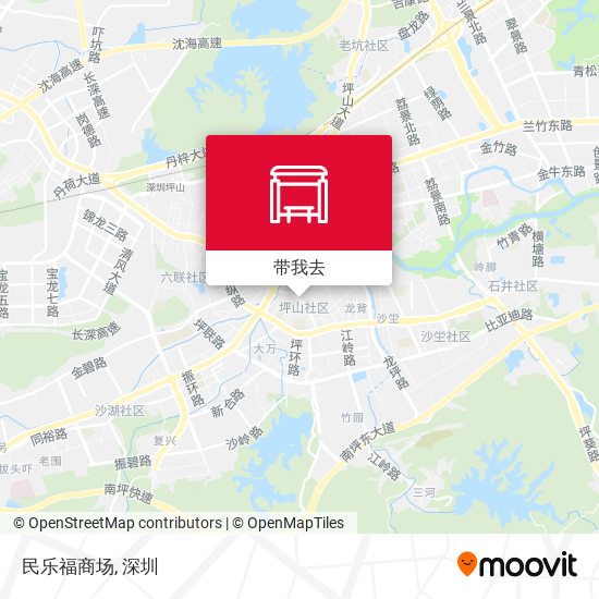 民乐福商场地图