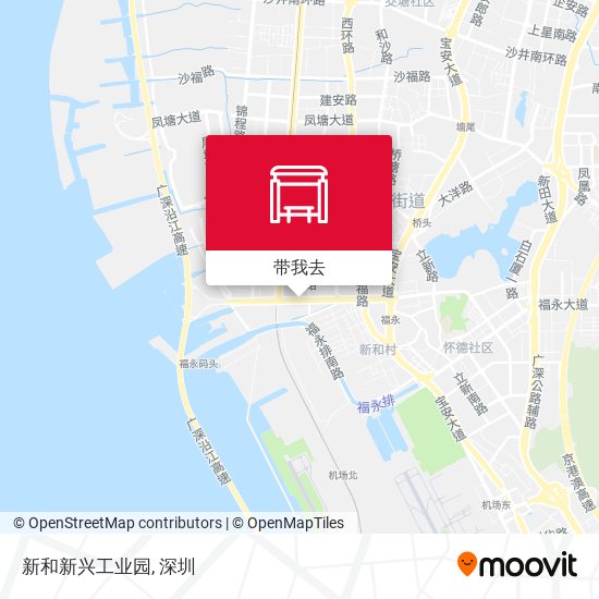 新和新兴工业园地图