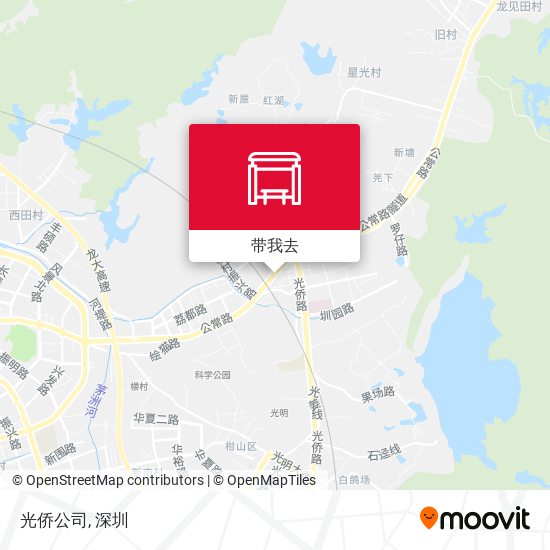 光侨公司地图