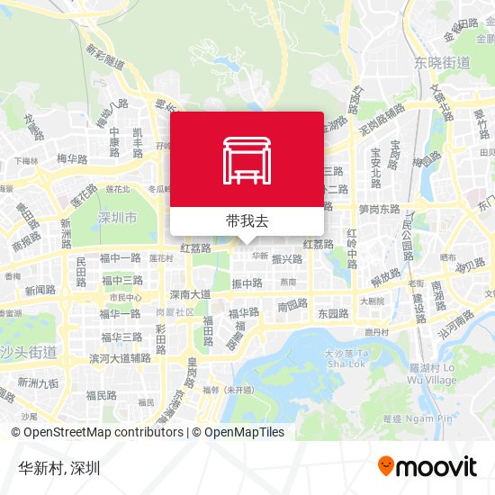 华新村地图