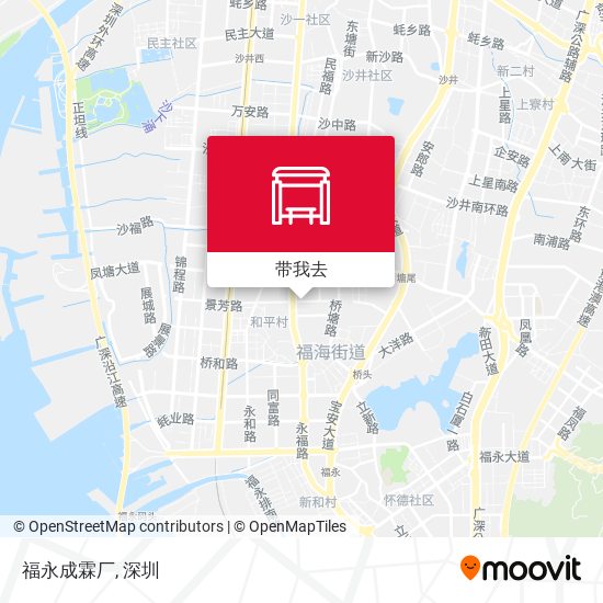 福永成霖厂地图