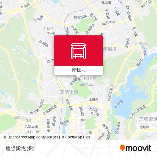 理想新城地图