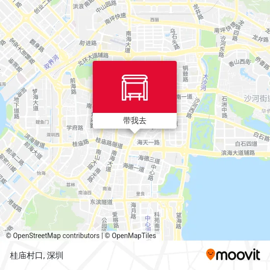 桂庙村口地图