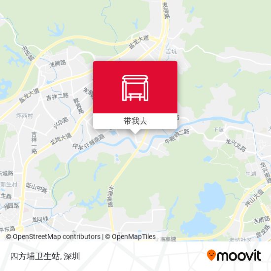 四方埔卫生站地图