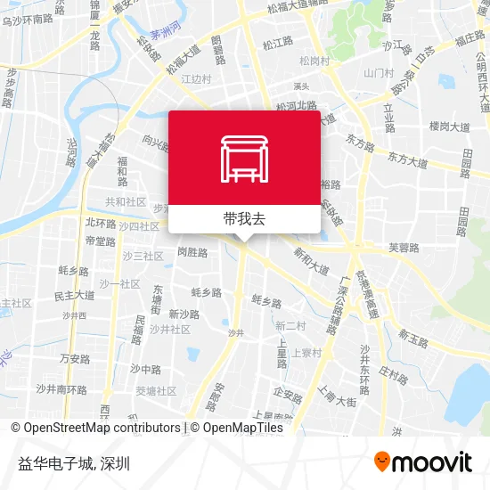 益华电子城地图