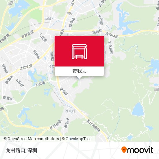 龙村路口地图