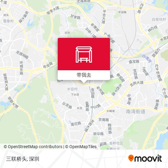 三联桥头地图
