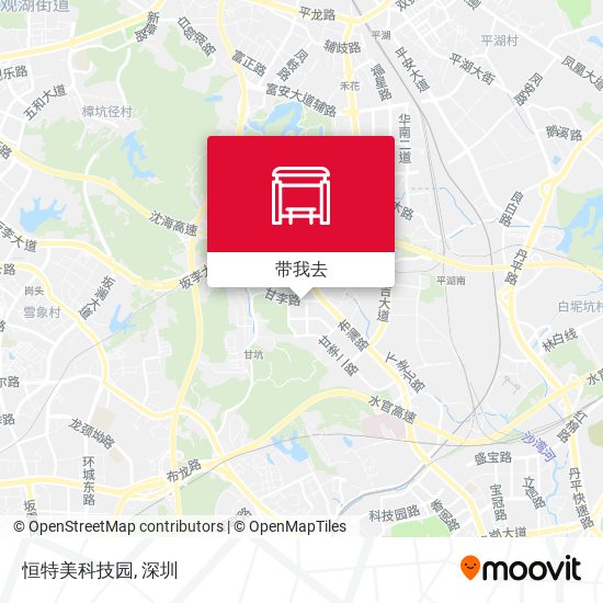 恒特美科技园地图