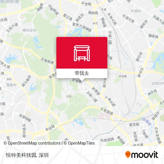 恒特美科技园地图