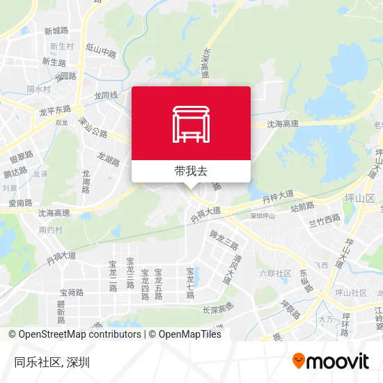 同乐社区地图
