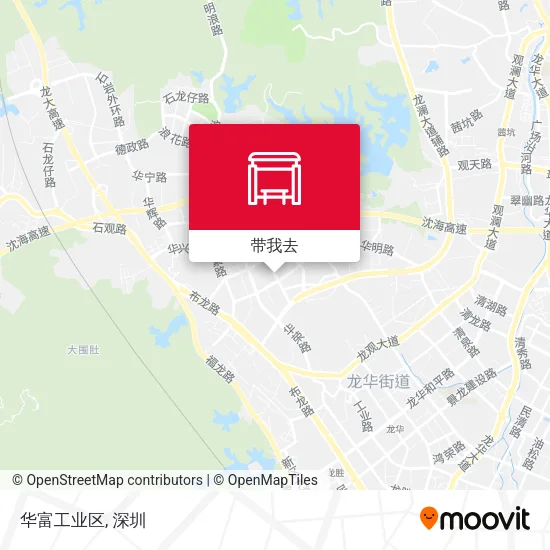 华富工业区地图