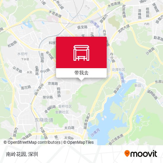 南岭花园地图