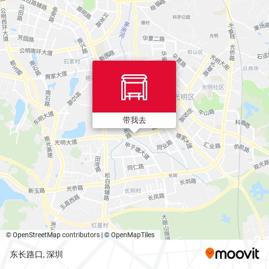 东长路口地图