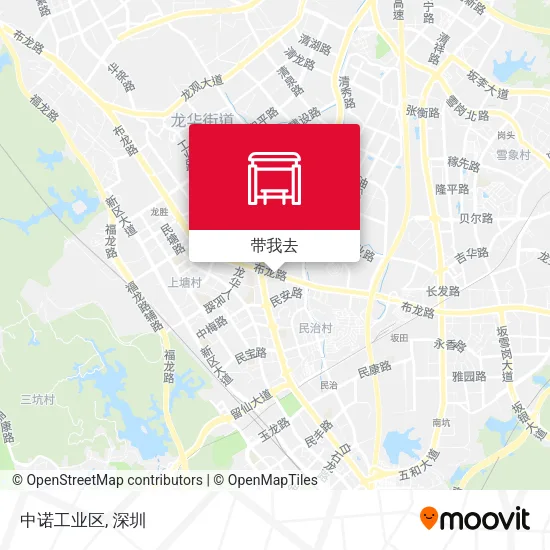 中诺工业区地图