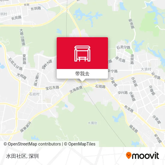 水田社区地图