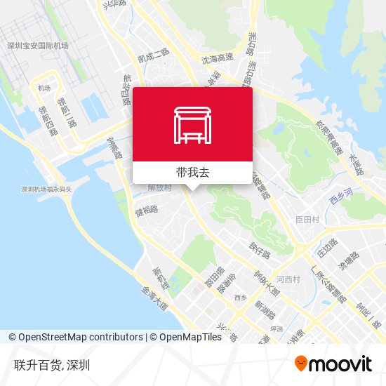联升百货地图