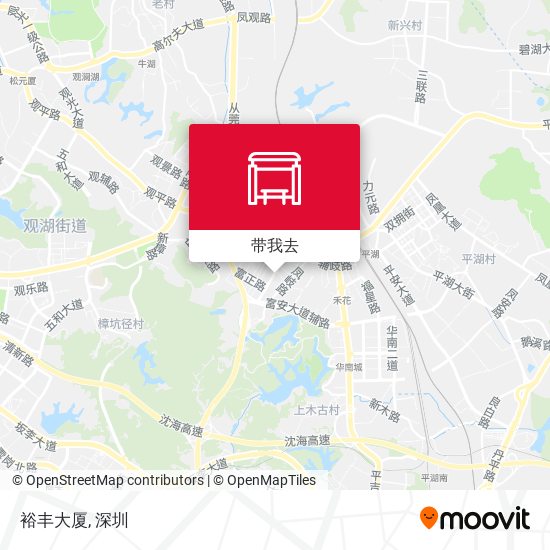 裕丰大厦地图