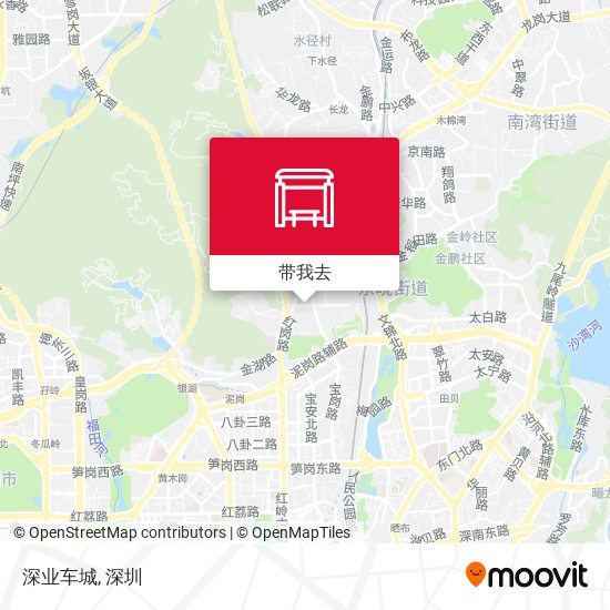 深业车城地图
