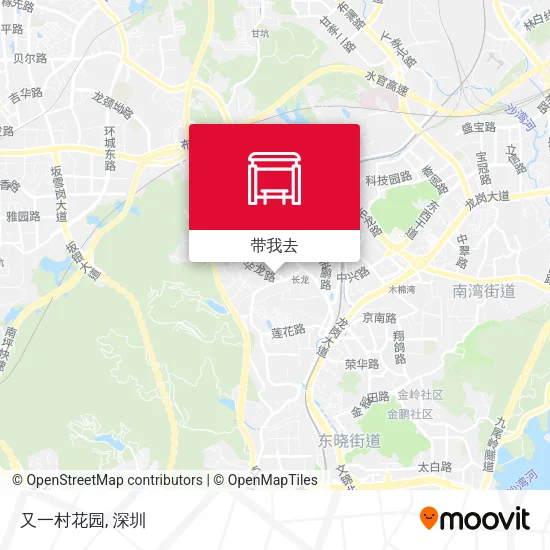 又一村花园地图