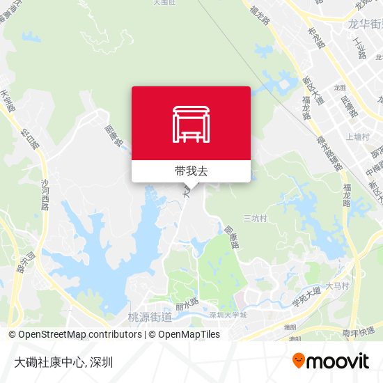 大磡社康中心地图