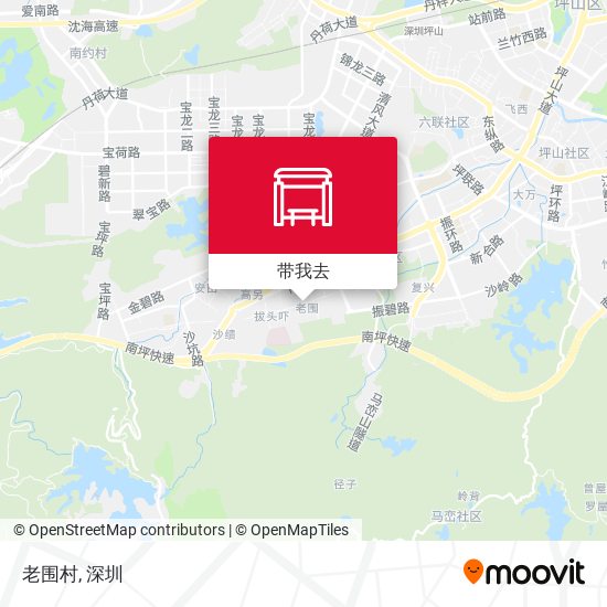 老围村地图
