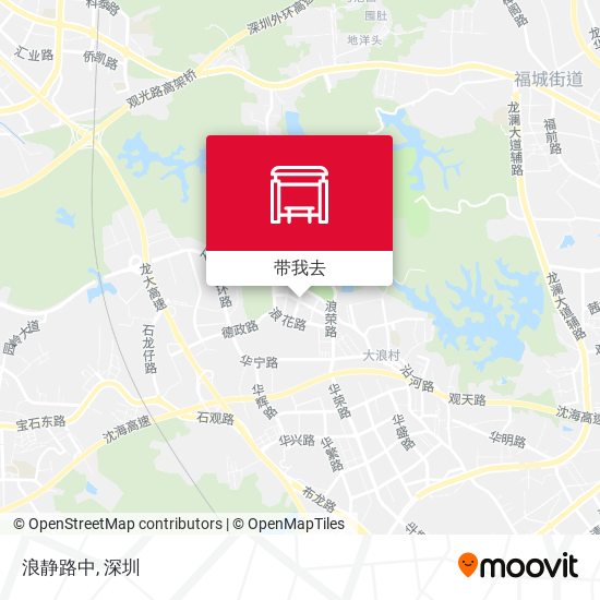 浪静路中地图