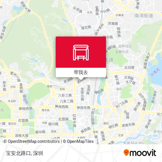 宝安北路口地图
