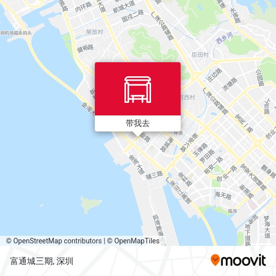 富通城三期地图