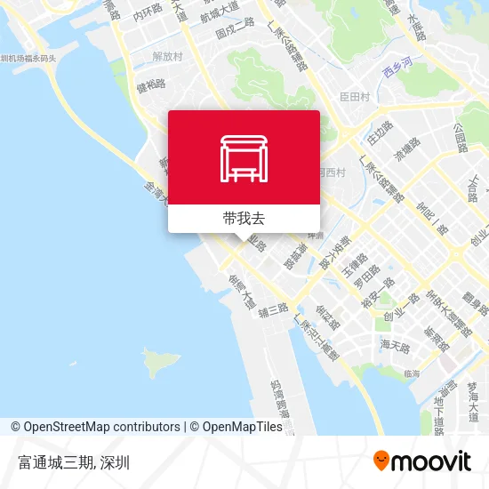 富通城三期地图