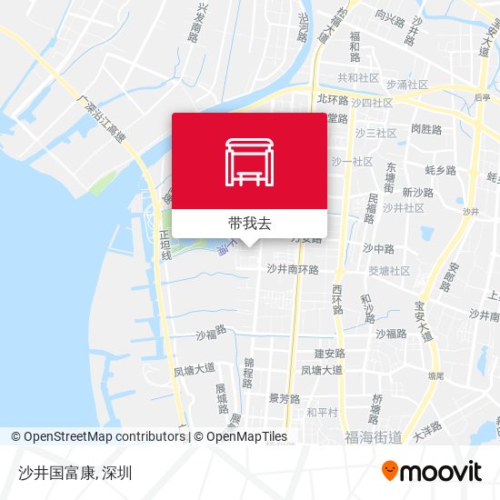 沙井国富康地图