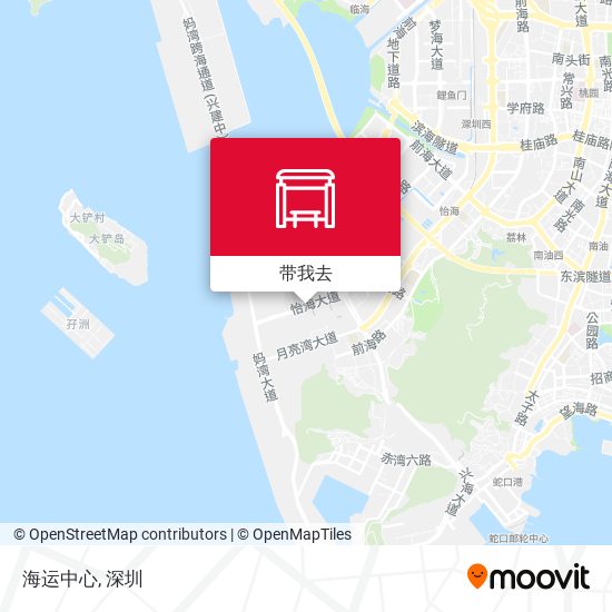 海运中心地图