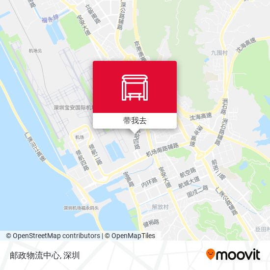 邮政物流中心地图