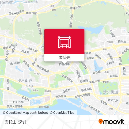 安托山地图